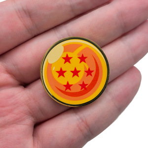 Broches de Aleación Metálica de Anime <span class=keywords><strong>DBZ</strong></span> de 1 a 7 Estrellas, Pin Redondo para Solapa, para Mochilas, Ropa, Joyería, Regalos para Amigos - Product Image 4