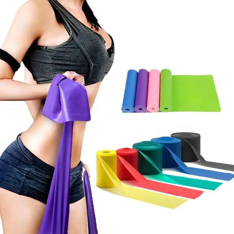 Elastic Bands Heavy Duty Bodylastics Resistance Bands/latex Custom Logo Custom Colors Latex Exercise Band Fitness/yoga