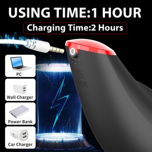 Мужской автоматический вибратор-мастурбатор с 9 режимами, функцией толчков и вращения, с присоской - Product Image 6