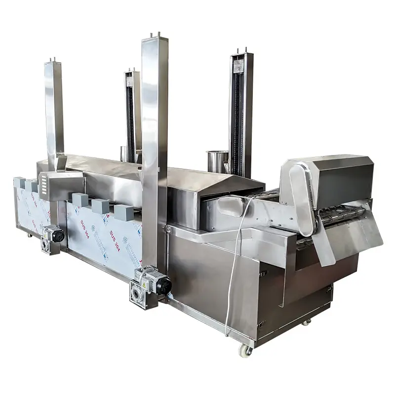 fried chicken machineStainless SteelFor Fired Chicken Automatic Fried Chicken Meet Potato Chips Snack Production Processing Line