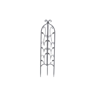 <span class=keywords><strong>2022</strong></span> nouveau treillis de jardin en fer gris et portes clôtures extérieures durables panneaux de clôture de barrière d'animaux pour une utilisation dans la cour - Product Image 4