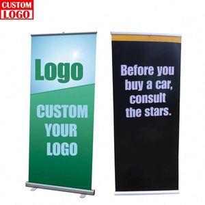 Trade Show Rollup Display Robust Base Retractable Banner Stand for Exhibition Advertising Signage Display Wall with Carry <b>Bag</b> - Product Image 1
