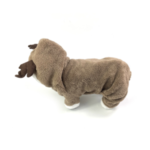 संत कुत्ते की पोशाक क्रिसमस पालतू कुत्ते के कपड़े सर्दियों में छोटे कुत्तों और बिल्लियों के लिए कपड़े - Product Image 2