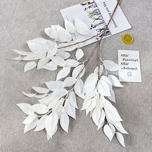 Nuovi eventi di arrivo appeso fiori di nozze verde seta foglie artificiali per la decorazione - Product Image 6