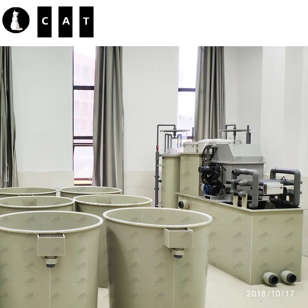 Guizhou projesi laboratuar ekipmanları değerli balık parmaklı yetiştiriciliği tankı tarım deney sistemi yumurta kuluçka makinesi