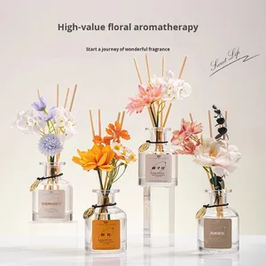 ओएम/ओडम हाई-एंड फ्लैमेलेस आवश्यक तेल एयर फ्रेशनर निजी लेबल गार्डेनिया सुगंध डिफ्यूज़र के लिए घरेलू उपयोग कक्ष डीओडोराइज़र - Product Image 4