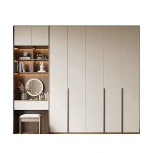 Custom Made Laminate Wardrobe System-European Modern Design Freestanding Bedroom Storage High Quality for Distributors - Product Image 2