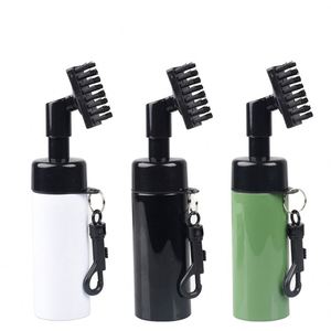 Portable Accessories Tool Golf Club Retractable Water <b>Brush</b> Nylon-Bristles Wide <b>Cleaning</b> Head Squeeze <b>Bottle</b> - Product Image 1