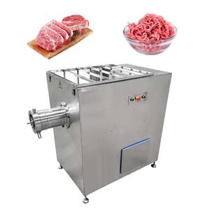 工業用電気ステンレス鋼肉チョッパー冷凍魚豚肉ミンサー機サイズ32単相銅モーター - Product Image 2