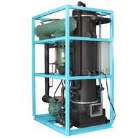 Machine à glaçons tubulaires de grande capacité 1T 2T 3T 5T 10T, meilleur fabricant de glaçons tubulaires