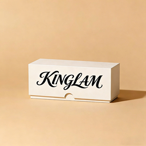 Op maat gemaakte housewarming cadeauverpakking met deksel en bodemplaat voor huisgeurkaars, van 2-delig karton met inlay voor waxparfum. - Product Image 2