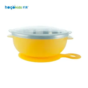 Hot Sale Stainless Steel Tableware Baby Suction Bowl Baby Feeding Set