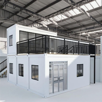 Carter House Maison en conteneur modulaire mobile de luxe de 20 pieds Micro maison préfabriquée maison en conteneur préfabriquée