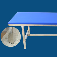 Cama de Masaje con Respaldo de Acero al Carbono Reforzado y Orificio para la Cabeza, Apta para Uso Doméstico y Comercial