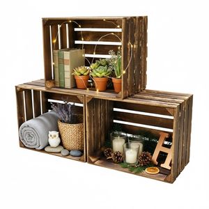 Boîtes en <span class=keywords><strong>bois</strong></span> effet flamme très demandées, disponibles en plusieurs variétés, idéales pour la fabrication de meubles ou le rangement - Product Image 1