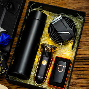 Ensemble de cadeaux pour homme, avec écran de la température, vide, portefeuille, ceinture et rasoir Rose et électrique, 80 ml, T065 - Product Image 2