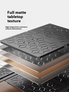 Igt โต๊ะตั้งแคมป์กลางแจ้งแบบพกพาครบชุดโต๊ะปิกนิกอลูมิเนียมอัลลอยด์พับได้ยุทธวิธีในครัว - Product Image 3