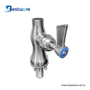 Grifo de fregadero de cocina mezclador extraíble de acero inoxidable moderno para Hotel restaurante manija doble sin diseño de pulverización - Product Image 5