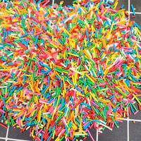 Bäckerei Dekoration Zutaten Kuchen Dekorationszutaten Kuchen Topper Dekoration Lebensmittelqualität Regenbogen-Spritzchen für Kuchen