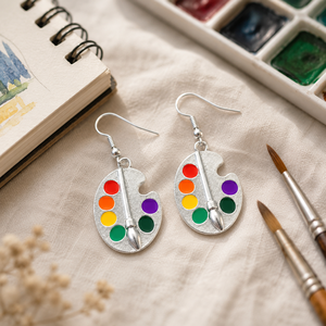 Set di collana e orecchini con ciondolo di Halloween per donna, gioielli creativi alla moda. - Product Image 3