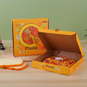 Boîte à <span class=keywords><strong>pizza</strong></span> créative en papier, emballage personnalisé pour <span class=keywords><strong>pizza</strong></span>, boîte alimentaire sur mesure, emballage personnalisé pour <span class=keywords><strong>pizza</strong></span> - Product Image 1