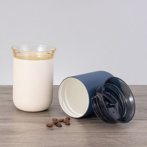 Popular Botella Térmica <span class=keywords><strong>de</strong></span> Acero Inoxidable sin BPA, Ecológica, con Asa y Tapa, para Bebidas Frías y Calientes - Product Image 3