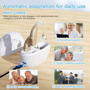 Appareils Auditifs BTE Rechargeables pour Seniors Liste de Prix Fabricant d'Aides Auditives Numériques Portables Audifonos Para Sordos - Product Image 5