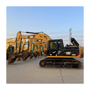 Pompe à engrenages excellente Caterpillar CAT315D de 15 tonnes d'excavatrice utilisée japonaise de moteur de noyau de machine de carrière de ferme de construction - Product Image 1