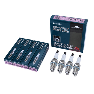 Bujía de coche SP-1004 TOMOI, la <span class=keywords><strong>más</strong></span> <span class=keywords><strong>barata</strong></span>, de cobre y níquel, para BKR5EYA-11 90919-01242 90919-YZZAE para TOYOTA ALLEX RAV4 - Product Image 1