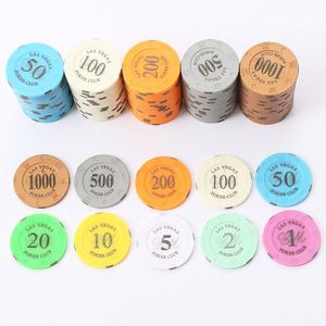 Nouvelles jetons de poker personnalisés en plastique avec impression laser, gravure UV et impression UV, en boîte, pour jeu de table Texas Hold'em - Product Image 3