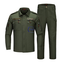 Haute qualité formation en plein air Camouflage sergé respirant OD kaki Rip-stop tactique F116 uniforme