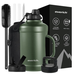 गैर-पर्ची हैंडल डिजाइन के साथ इको फ्रेंडली 64 औंस पानी जुग पानी की बोतल स्पोर्ट्स बोतल - Product Image 1