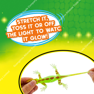 10 phong cách căng thẳng cứu trợ món quà mới lạ cho trẻ em phát sáng trong bóng tối căng TPR sáng tạo thằn lằn nghiên cứu Đồ chơi bóp đồ chơi - Product Image 2