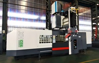 Machine de fraisage CNC à 5 axes de type portique, monophasée, en aluminium, haute précision, certifiée CE, pour travaux lourds
