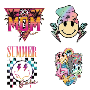 Diseños personalizados de transferencia de calor de plastisol para impresión de película DTF en material PET Transferencia de hierro de viscosidad fuerte para camisetas - Product Image 5