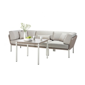 <span class=keywords><strong>Set</strong></span> da conversazione in alluminio moderno divano componibile corda mobili da <span class=keywords><strong>giardino</strong></span> per esterni <span class=keywords><strong>Set</strong></span> da <span class=keywords><strong>giardino</strong></span> con tavolino e cuscino impermeabile - Product Image 2