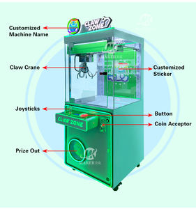 Máquina de Juegos de Grúa con Llavero, Máquina de Peluche Pequeña, Mini Máquina de Peluche con Garra - Product Image 4