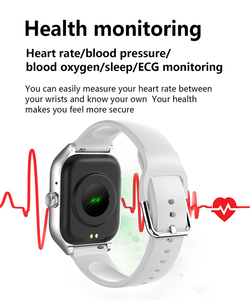 Listensmart Đồng hồ thông minh chống nước C28Pro Đồng hồ thông minh thể thao thời trang theo dõi thể dục đôi Dây đeo nhịp tim thể thao sang trọng relojes - Product Image 4