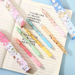 24支/盒 动漫 Chiikawa 凝胶卡哇伊0.5按压式签字笔学生二维卡通文具礼物 - Product Image 2