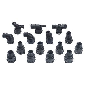 Manguera de radiador Conector de manguera de agua Conector de enfriamiento rápido para <span class=keywords><strong>BMW</strong></span> - Product Image 1