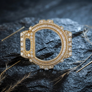 Lunette de montre de luxe personnalisée avec diamants pour montres pour hommes – Vente en gros - Product Image 3