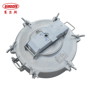 Couvercle de manhole anti-explosion à six griffes en acier inoxydable à ouverture rapide pour camions-citernes de carburant et camions-citernes de produits corrosifs - Product Image 3