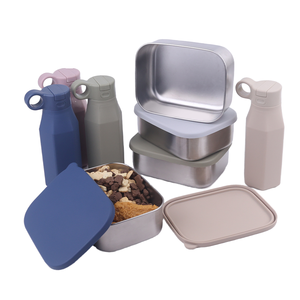 Nouvelle conception, boîte à lunch en silicone pour enfants, sans BPA, de qualité alimentaire, 3-6 L, pour enfants - Product Image 5