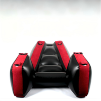 Fauteuil inclinable gonflable pour couples, idéal pour le camping et la détente nocturne, canapé gonflable d'extérieur, chaise longue à coussin d'air