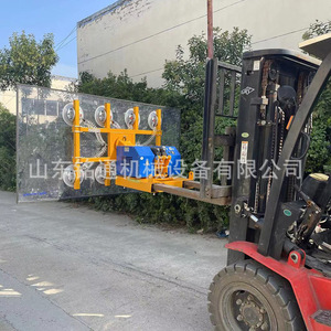 Elevador de vacío para manipulación de vidrio, 4 ventosas, fuerza de succión de 1000 N, alimentación CA, brida estándar - Product Image 3