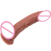 Masturbation féminine, gode réaliste en silicone liquide souple de 7,5 pouces, jouets sexuels pour femmes