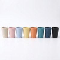 Vaso de Plástico para Beber de 401-500 ml, Taza Nórdica de PP con Diseño Moteado, Taza de Café Reutilizable al por Mayor