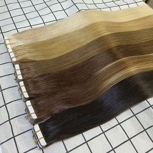 Extensiones de Cabello Brasileño Virgen al por Mayor, 100% Cabello Humano, Trama Única, Cinta Inyectada, Extensiones de Cabello Natural Remy para Todos los Colores - Product Image 6