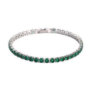 Bracelet PFT Hip-hop transfrontalier en or <span class=keywords><strong>et</strong></span> zircon pour hommes <span class=keywords><strong>et</strong></span> femmes – Chaîne tendance <span class=keywords><strong>et</strong></span> simple, accessoire très prisé - Product Image 4