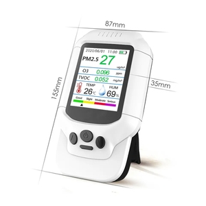 เครื่องตรวจวัดฝุ่นละอองแบบพกพา HEDAO PM2.5/PM10 เครื่องวิเคราะห์ก๊าซแบบมือถือ เครื่องตรวจจับฝุ่น - Product Image 4
